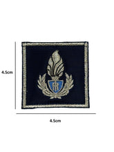 Grado Velcro Polizia Locale Argento